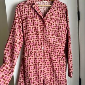 Floral Corduroy Romper